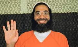Shaker Aamer inside Guantanamo Detention Center